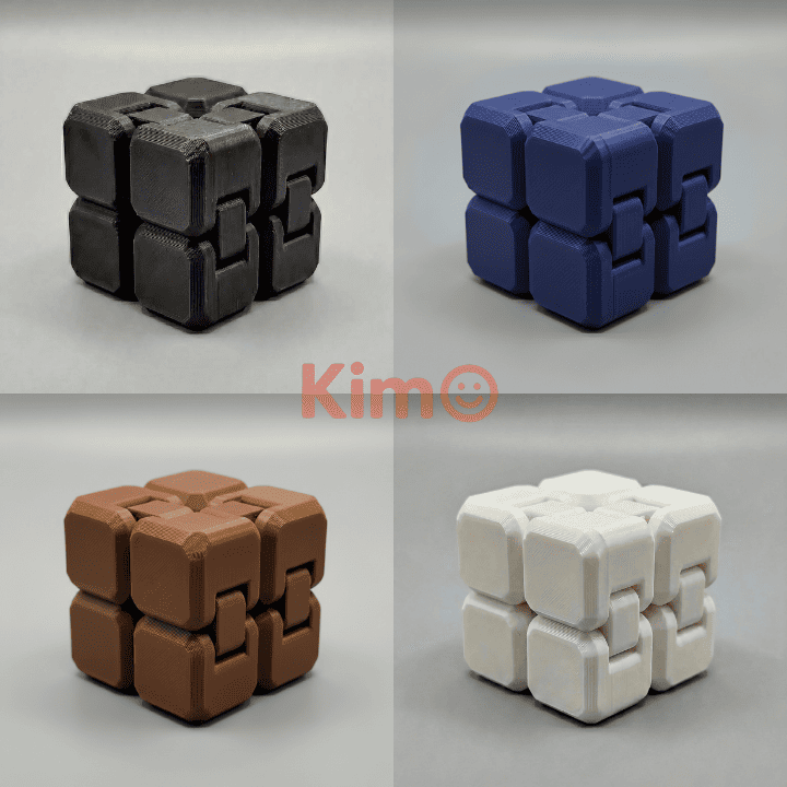 Sonsuz Küp (Infinity Cube) - Tek Parça Sonsuz Döngü Küpü