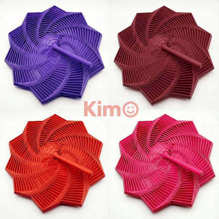 Teleskopik Katlanabilir Yıldız - Spiral Uzayan Stres Oyuncağı (Fidget Star)