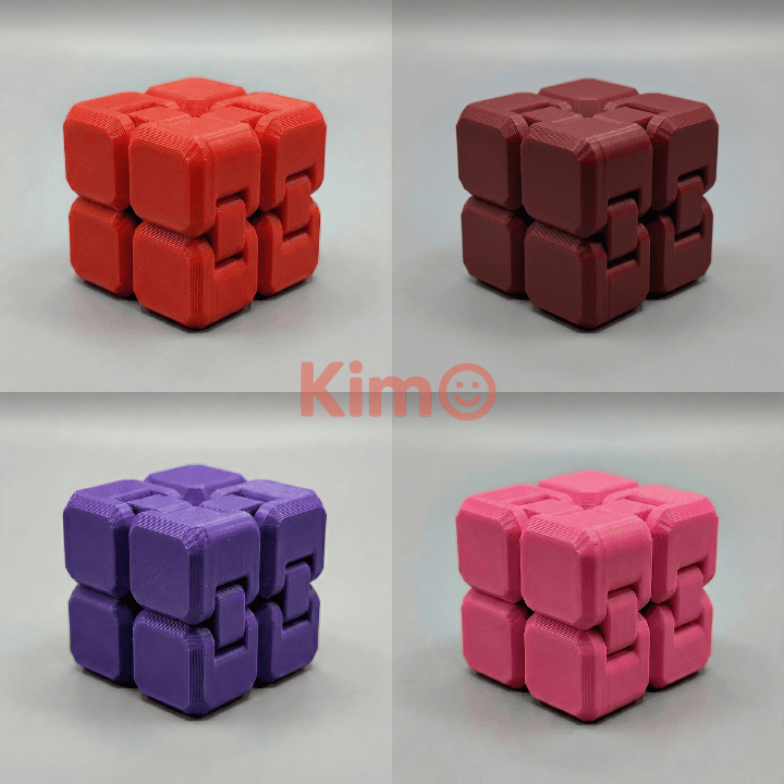 Sonsuz Küp (Infinity Cube) - Tek Parça Sonsuz Döngü Küpü