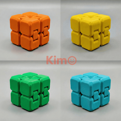 Sonsuz Küp (Infinity Cube) - Tek Parça Sonsuz Döngü Küpü