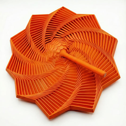 Teleskopik Katlanabilir Yıldız - Spiral Uzayan Stres Oyuncağı (Fidget Star)